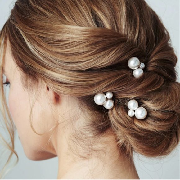 Set of 18 Bridal Hair Pins, Wedding Accessory, Pearl Pin, Wedding Hair C… - Picture 8 of 10